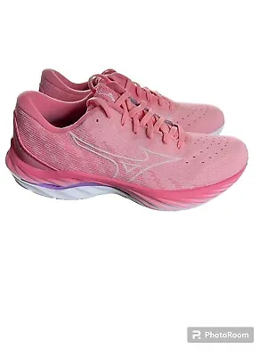 Mizuno Wave Inspire 19 SSW Pink Purple White Women Running J1GD2313 Sz 8 EU 38.5 • $76.99