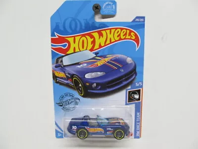  Hot Wheels 2020 Treasure Hunt Series Car - HW Race Team Dodge Viper RT/10 • $3.99