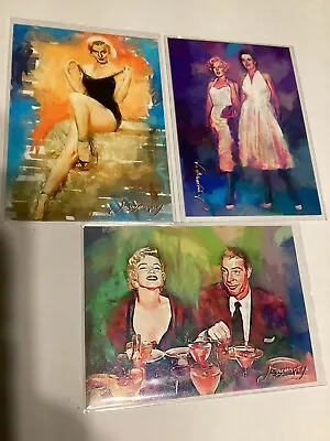 Marilyn Monroe Edward Vela 3 Card Lot • $4.95