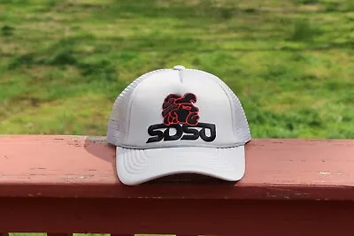 SDSU SAN DIEGO STATE AZTECS TRUCKER HAT CAP THROWBACK BLACK NEW MONTY San Diego • $14.99