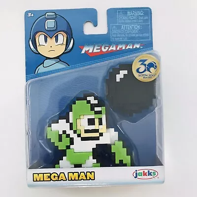 MEGA MAN HYPER BOMB 8-Bit 2.5  Figure JAKKS PACIFIC 30th Anniversary Megaman • $14.95