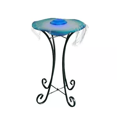 Floor Mist Fountain With 12 Color Changing LED Lights And Inline Control 27 ... • $110.78