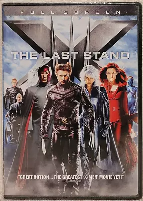 X-Men: The Last Stand (DVD 2006 Full Screen) Patrick Stewart Hugh Jackman NEW • $5.99