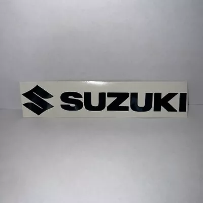 Suzuki Logo Sponsor Vinyl Decal Sticker Motorcycle Dirt Bike Pit Bike ATV UTV • $4.99