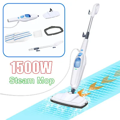 Steam Mop Water Steamer Floor Tile Carpet Cleaning Tools Cleaners Washer 1500W • $66.64