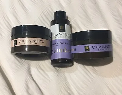 Champneys Body Cleanser And 2 Body Balms 50ml Each • £5.50