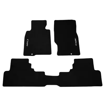 Fits 08-13 Infiniti G37 Coupe Black Floor Mat Carpets Nylon Front Rear W/ Coupe • $57.99