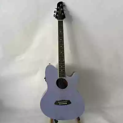 Genuine Ibanez Talman Electric And Acoustic Finished Blue Color +Mahogany Body • $482.90