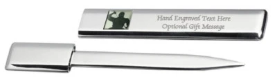 £34.99 • Buy Engraved Post Letter Opener Japanese Ninja