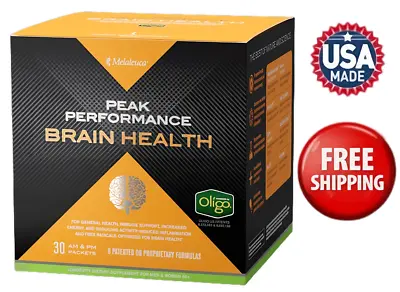 Melaleuca Peak Performance Brain Health Pack: Men's Women's Longevity 50+ • $165.99