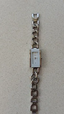 £4 • Buy Womens Watch - Chunky  Chain Bracelet- Rectangle Face