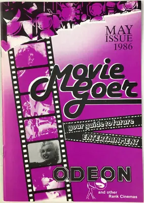 Movie Goer Odeon May Issue 1986 (House) 16pp Original UK Cinema Press Book -Mint • £14.99