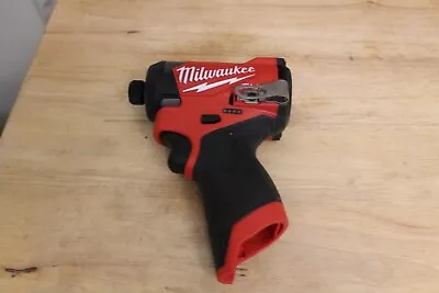 Milwaukee M12 Fuel 1/4  Hex Impact Driver Red ( 3453-20 ) 708 • $60