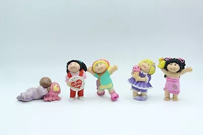 Vintage 1980's Cabbage Patch Kids Mini  PVC Figures Figurines Lot #1 (B30) • $9.99