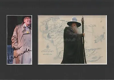 Ian McKellen Hand Signed A4 Mount Autograph Autographed The Lord Of The Rings • £99.99