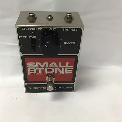 Vintage 1980 Electro Harmonix Small Stone Phaser Stompbox Effect Pedal Phasor • $152.10