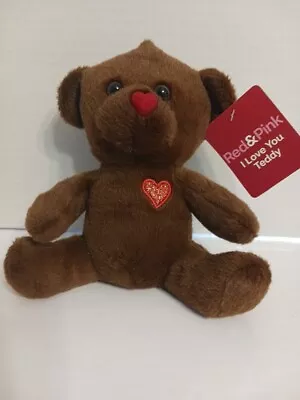 Dan Dee I Love You Teddy   Plush Teddy Bear I Love You 2024 • $10.97