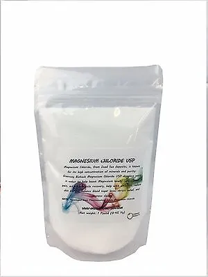 Magnesium Chloride Pharmaceutical Grade 100% Edible  Greenway Biotech  1 Pound • $19.99
