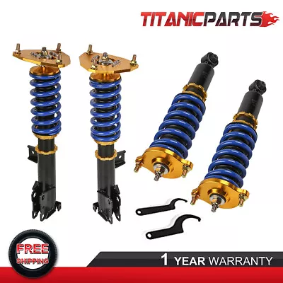 4PCS Adjustable Height Coilovers Kit For 2000-2005 Mitsubishi Eclipse D53A/D52A • $220.96