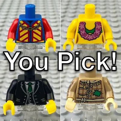LEGO Collectible Series Minifigure TORSO Replacement PARTS - YOU PICK - • $1.49