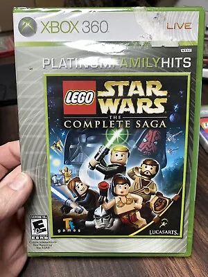 LEGO Star Wars: The Complete Saga (Microsoft Xbox 360 2007) BRAND NEW SEALED • $24