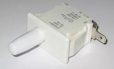 Cherry Push Button N.O. Momentary Panel Mount Switch - 0.1A  125V - QC Terminals • $6.95