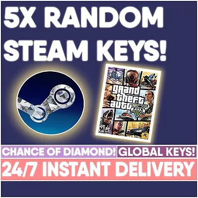 X5 Steam Keys Premium Video Game FAST Delivery Region Free Key PC 🔑 • $3.99