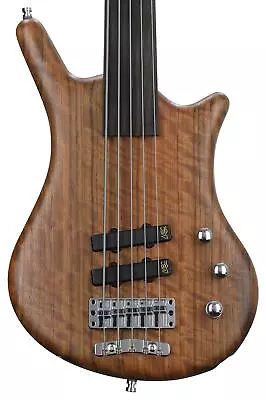 Warwick Pro Series Thumb BO Fretless 5-string Bass - Natural Satin • $3780