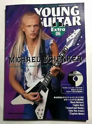 MICHAEL SCHENKER YOUNG GUITAR MAG EXTRA 06 GUITAR SCORE JAPAN TAB Missing CD • $23