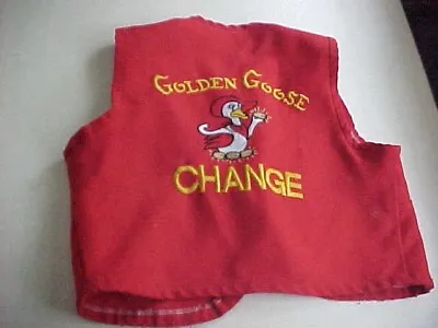 Las Vegas Golden Goose Change Girl Vest  Vintage  Retro RARE • £220.96
