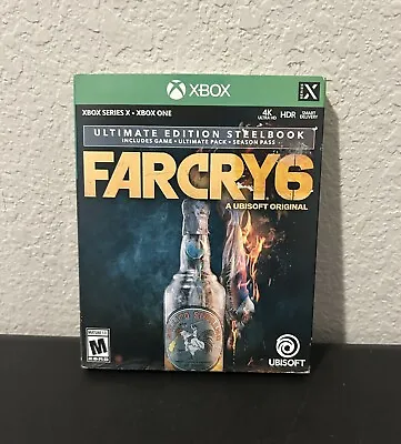 Far Cry 6 Ultimate Edition Steelbook - Xbox Series X * Sealed * Ships NEXT Day! • $34.99