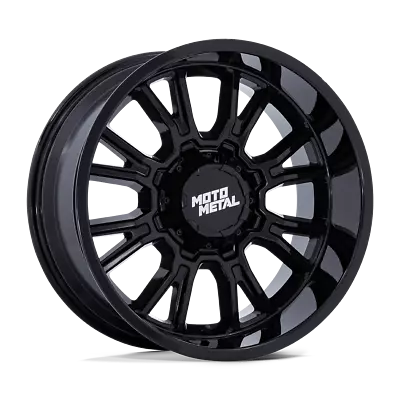 Moto Metal MO810 LEGACY 17X9 8X165.1 +01 GLOSS BLK Wheel Rim (QTY: 1) • $223.40