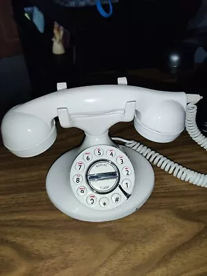 Vintage Microtel Phone Model 966 Redial Flash Landline White Not Tested • $24.96