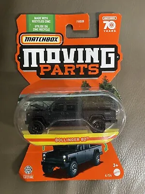 Bollinger B2 Matchbox Car Moving Parts.  New In Blister Pack. • $4.50