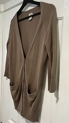 Mossimo Supply Co Brown 100% Cotton Cardigan - Medium • $6.95