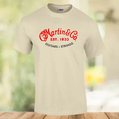 Martin & Co Guitars Logo Est. 1983 Mens T-Shirt Size S To 5XL • $25