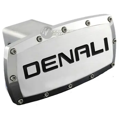 Car Hitch Cover Plug Cap Tow Receiver Allen Bolt Chrome Black 2  For GMC Denali • $140.99