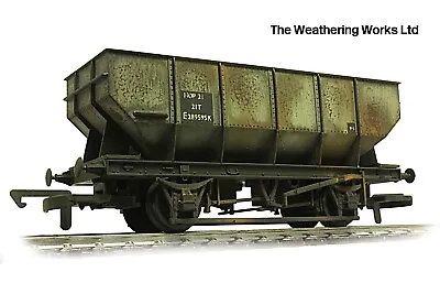 £19.99 • Buy Dapol 21t BR / PO Mineral / Coal Hopper Wagon *PRO WEATHERED LOOK*