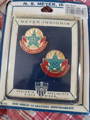 $5.50 • Buy US Army Combined Arms Support Command CASC Ft. Lee Va. Crest DUI Badge