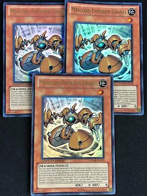 Yugioh Meklord Emperor Granel Jump-en052 Ultra X3 Hp/creases • $3.99