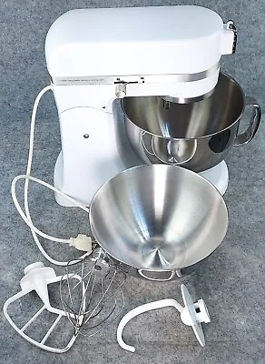KENMORE ELITE 400W Stand Mixer Set With Bowls And Attachments TESTED EXCELLENT • $99.88