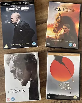 Dvd Darkest Hour Lincoln War Horse Empire Of The Sun • £5.49