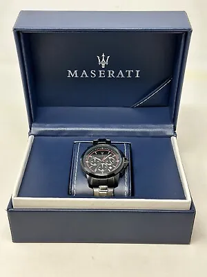 Maserati Successo R8873621014 Chronograph Men's Watch NEW In The BOX • $173.82