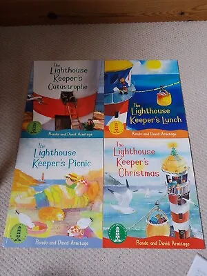 4 Light House Keeper Books. Christmas. Lunch. Picnic. Catastrophe • £10