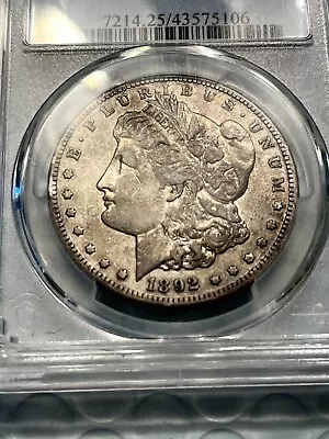 1892 Cc Morgan Dollar Beautiful Coin  PCGS  Superb Eye Appeal • $555