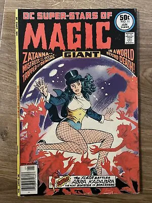DC Super Stars Of Magic #11  Giant Size  1st Zatanna Solo App  Jan 1977 Dark JLA • £29.99
