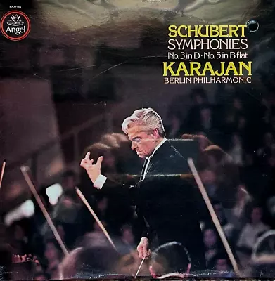 Schubert  Symphony No. 3 In D  (karajan/berlin) [quad] New! Sealed Lp! (mint) • $16.99