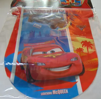 Plastic Cars Flag Banner....Hanging Party Decoration  3m...Lightning Mcqueen • £2.55