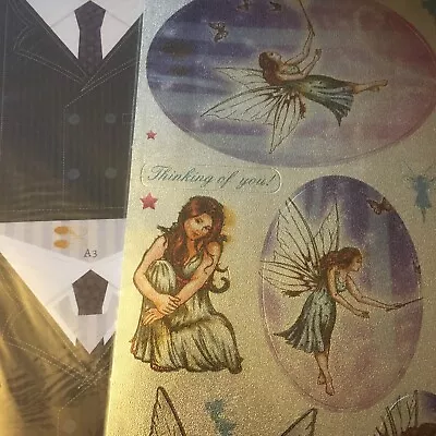 Papermania A4 DECOUPAGE PACKS FAIRYTALE HERITAGE PRESS CRAFT CARDS TAGS • £1.49