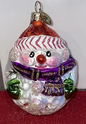 Rare RADKO  Round N' Roly  Snowball 5  Ornament 01-0988 HTF With Box • $35